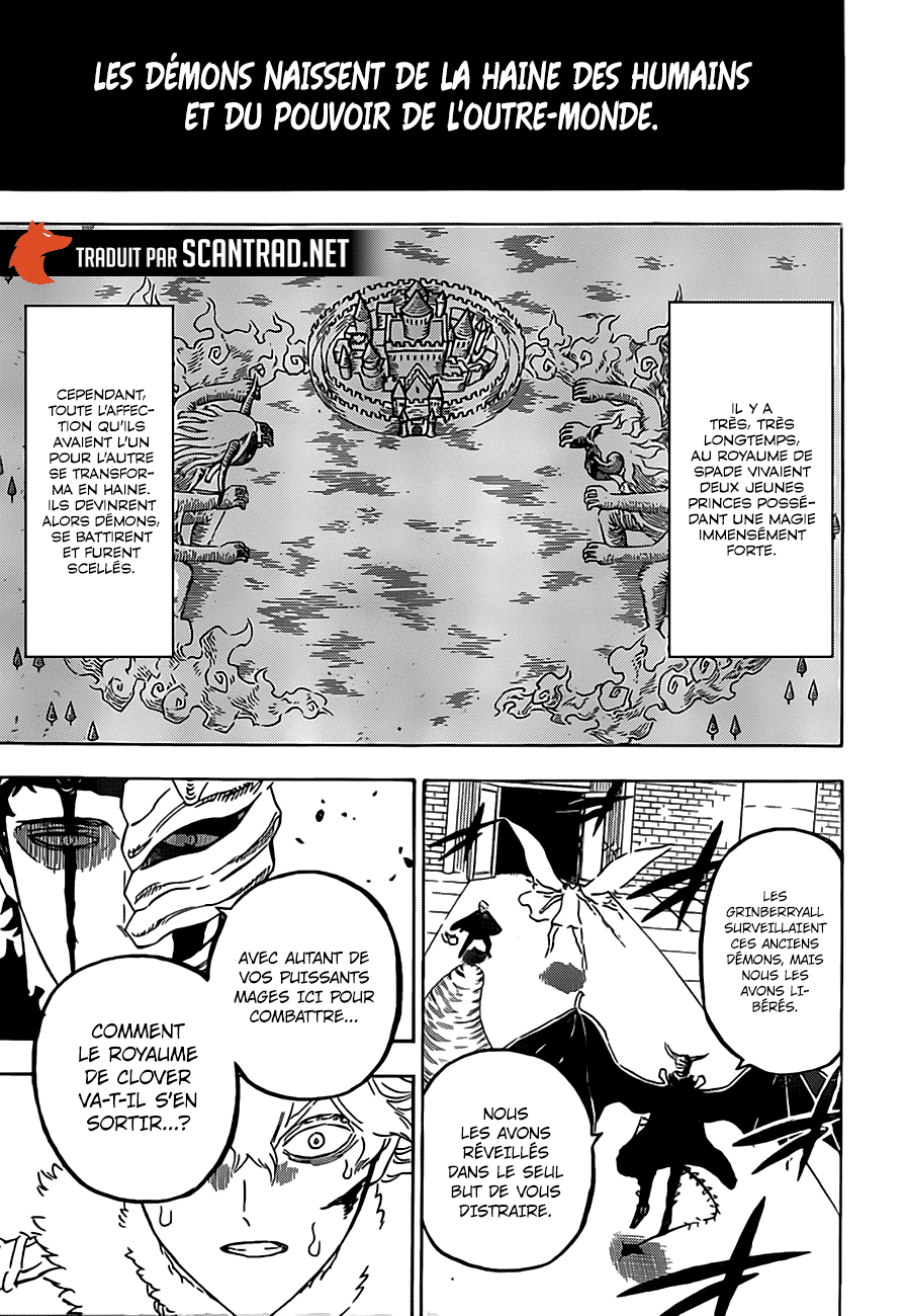 Black Clover Chapitre 281 - Page 1