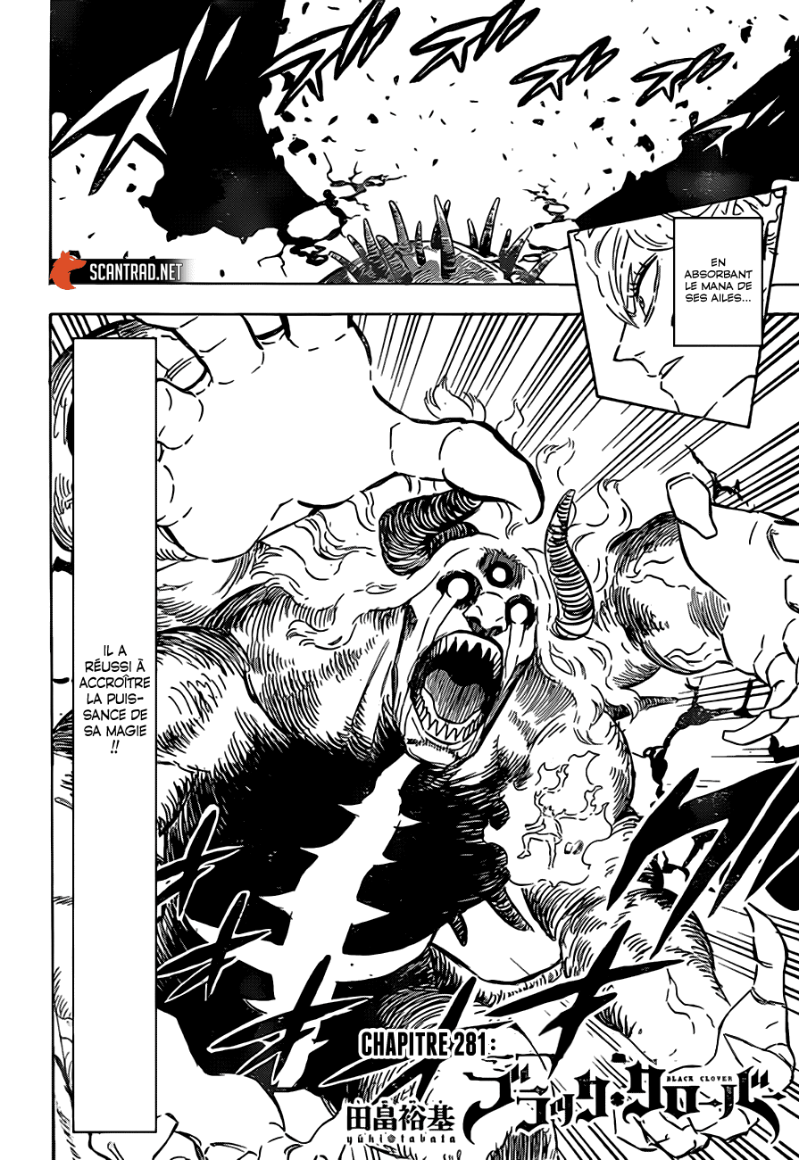 Black Clover Chapitre 281 - Page 2