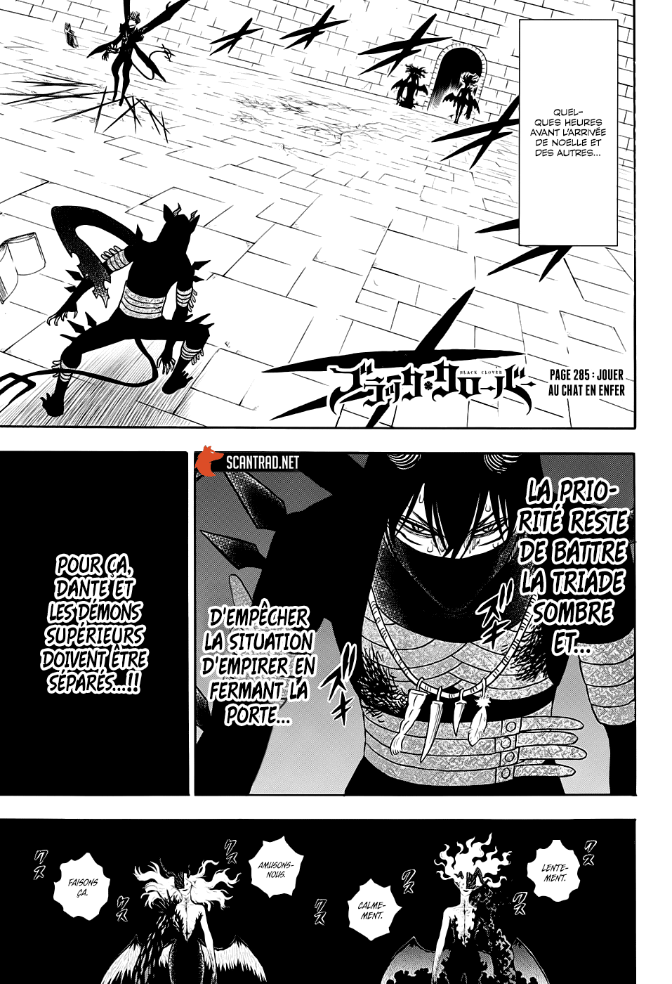 Black Clover Chapitre 285 - Page 1