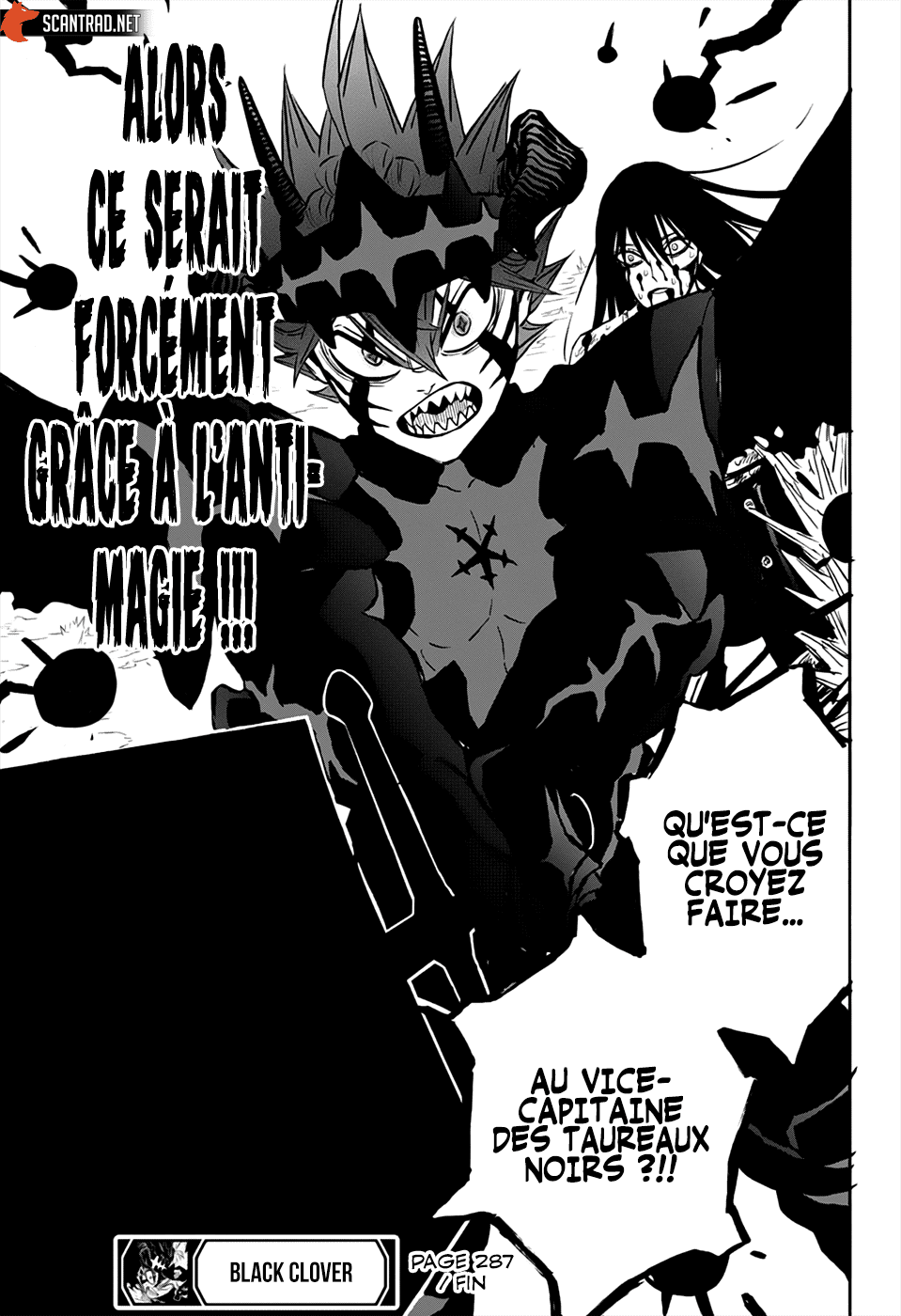 Black Clover Chapitre 287 - Page 17