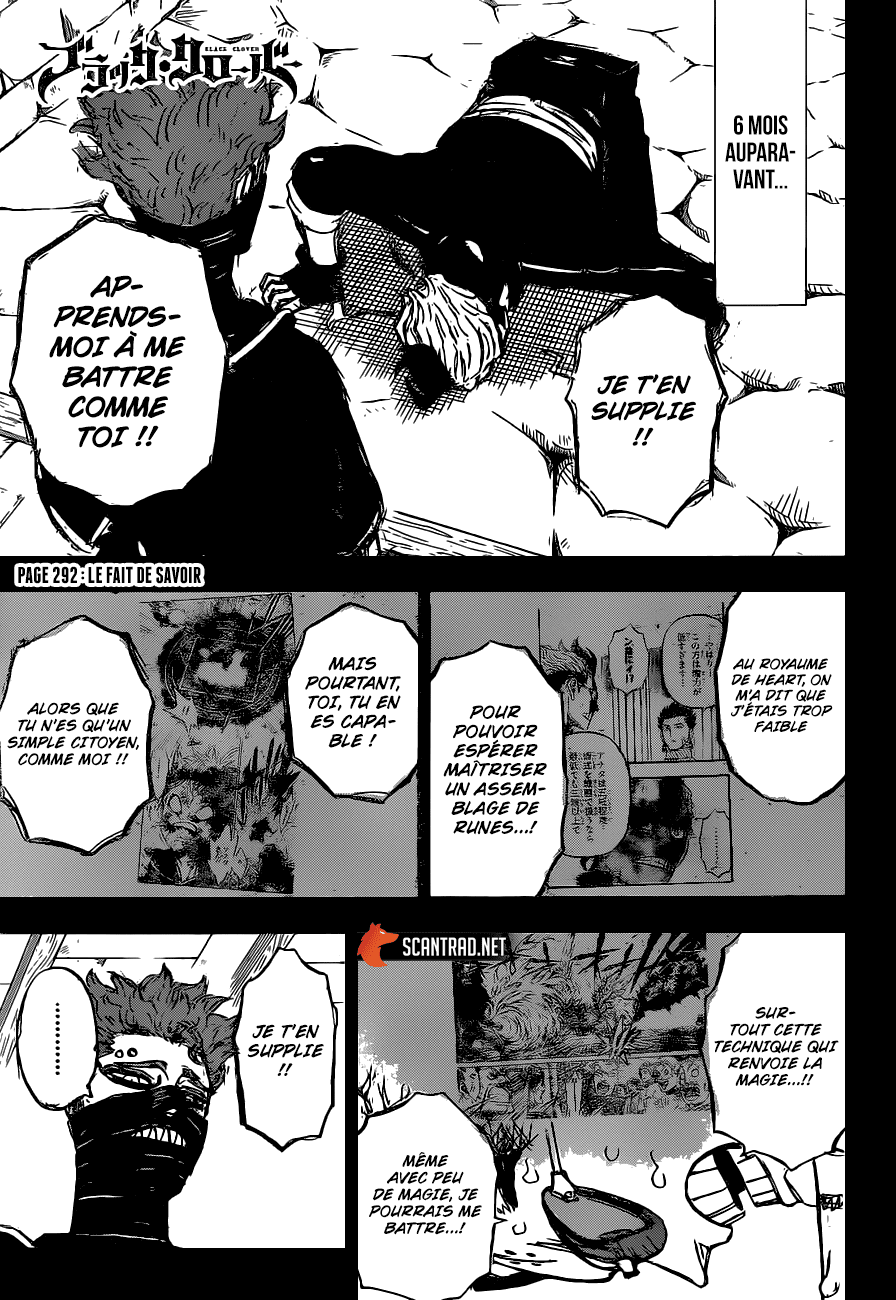 Black Clover Chapitre 292 - Page 1