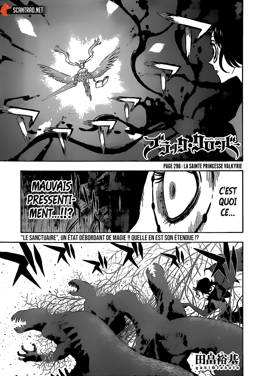 Black Clover Chapitre 296 - Page 1