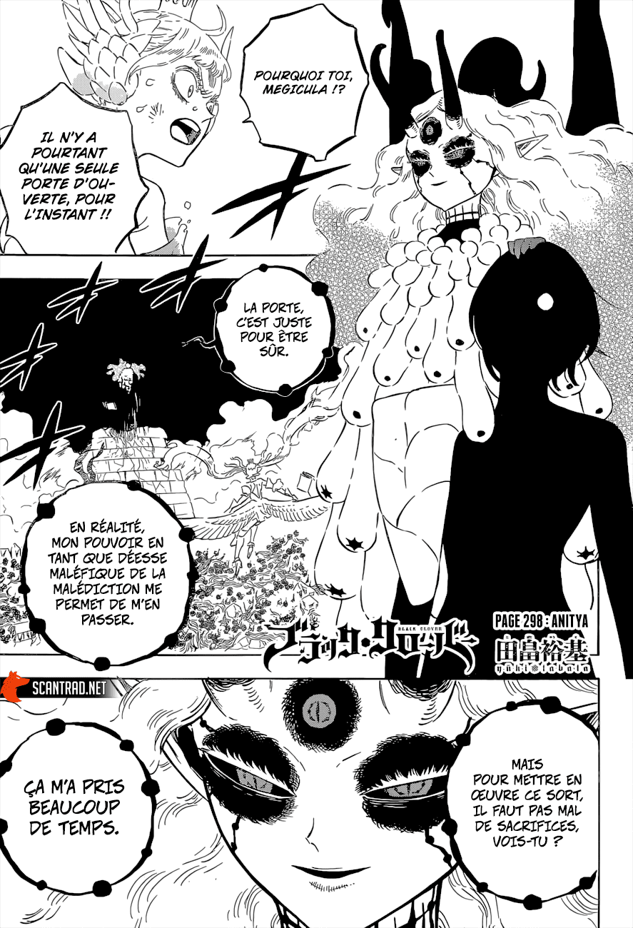 Black Clover Chapitre 298 - Page 1