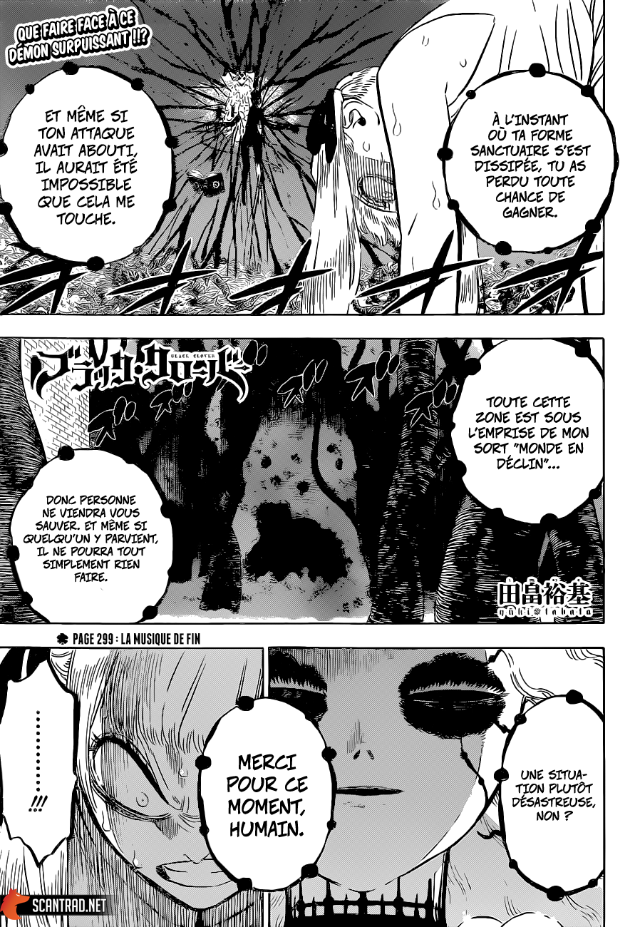 Black Clover Chapitre 299 - Page 1