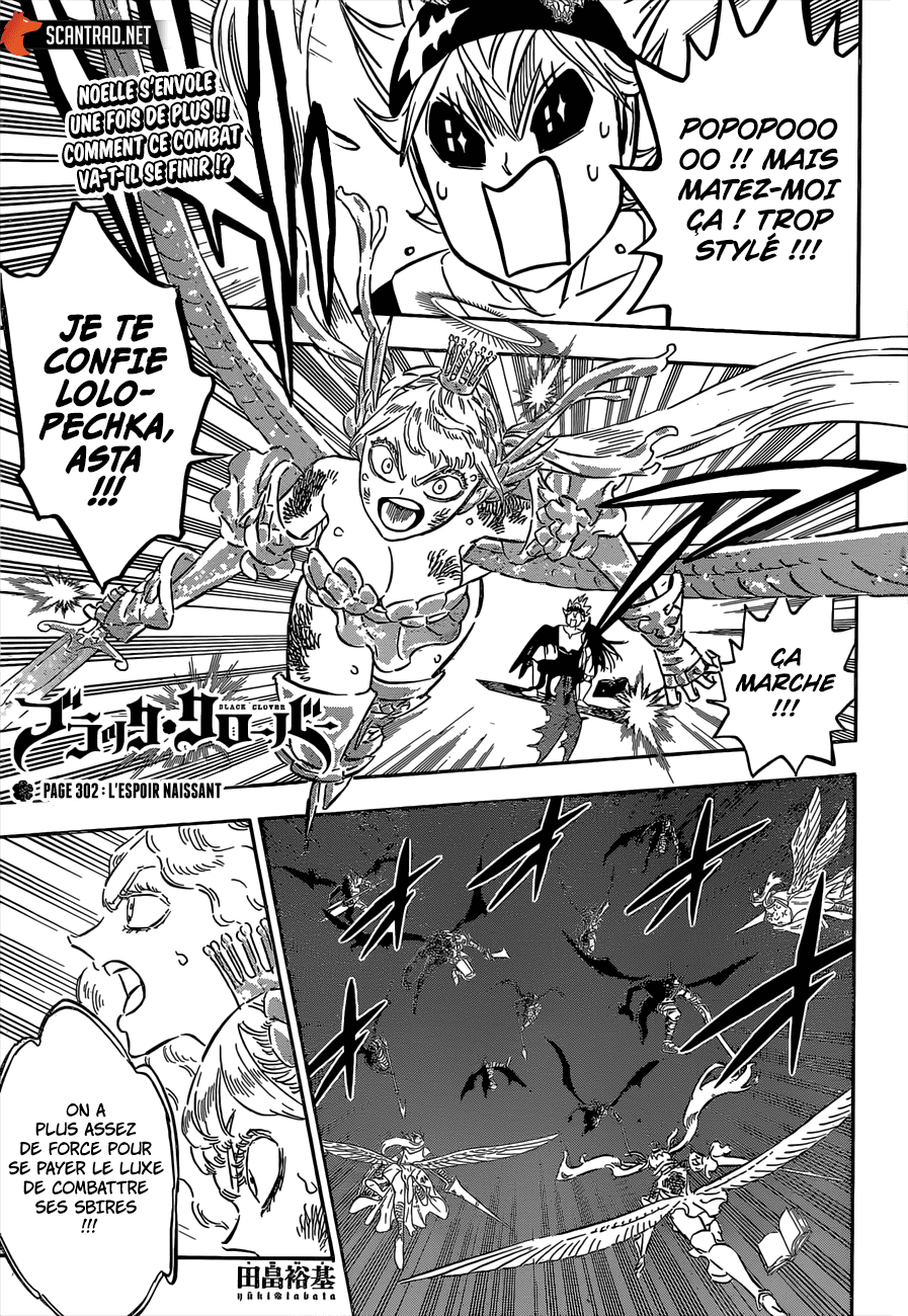 Black Clover Chapitre 302 - Page 1