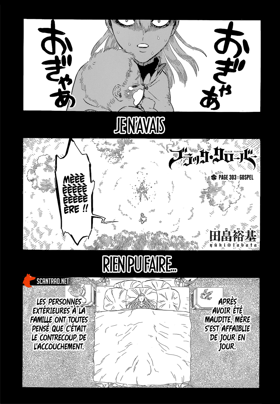 Black Clover Chapitre 303 - Page 1