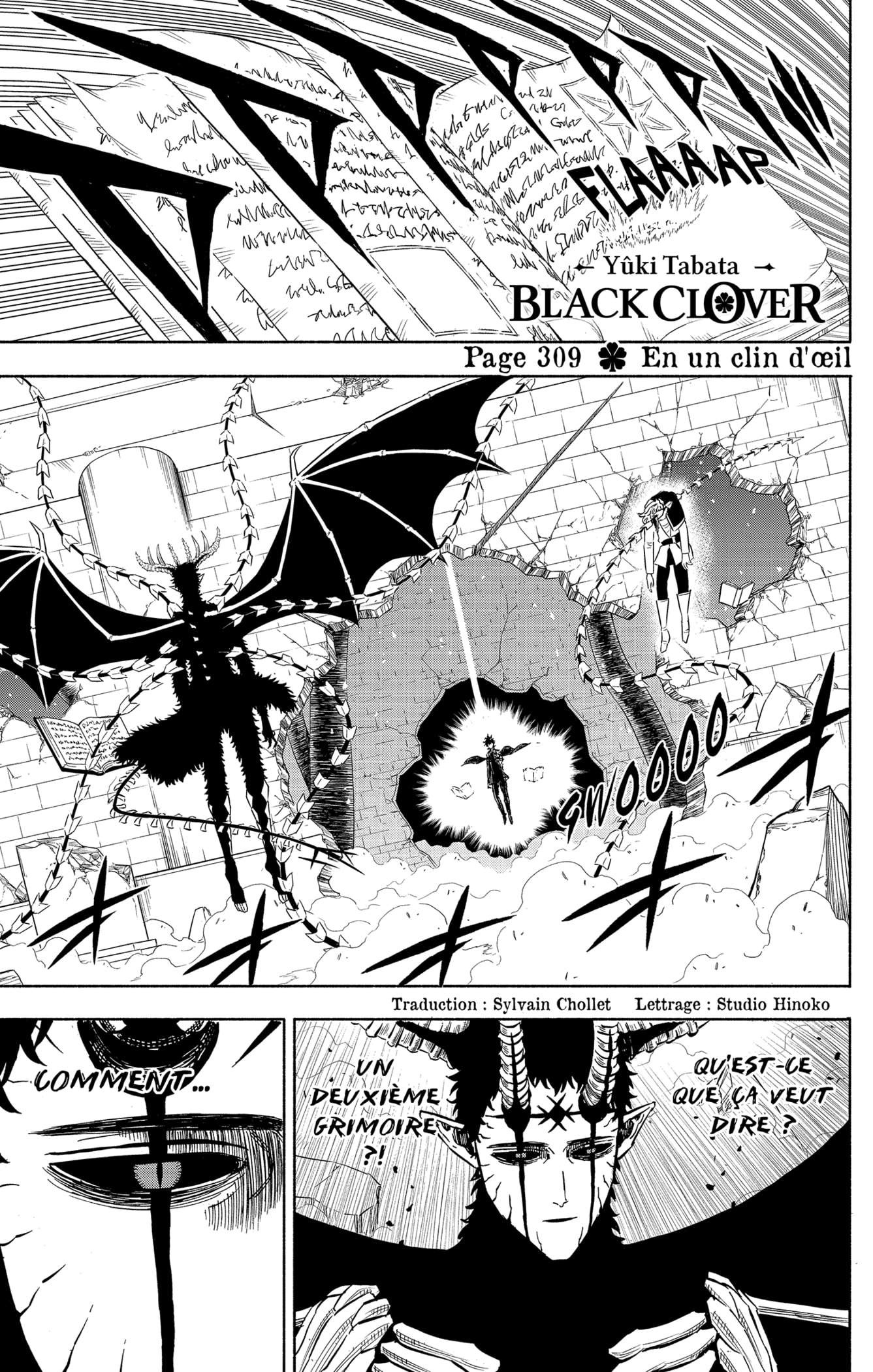 Black Clover Chapitre 309 - Page 1