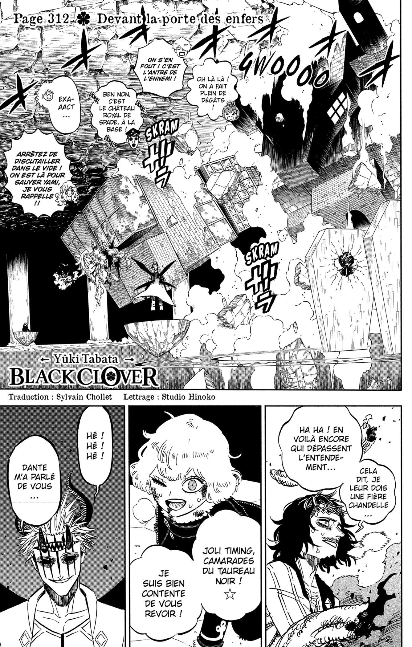 Black Clover Chapitre 312 - Page 1