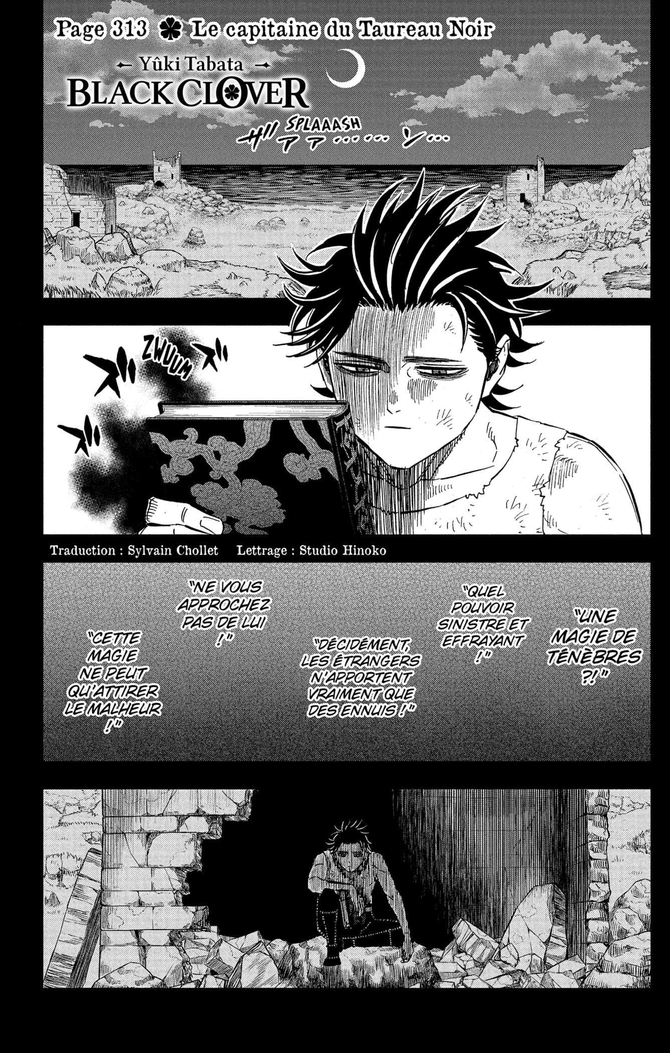 Black Clover Chapitre 313 - Page 1