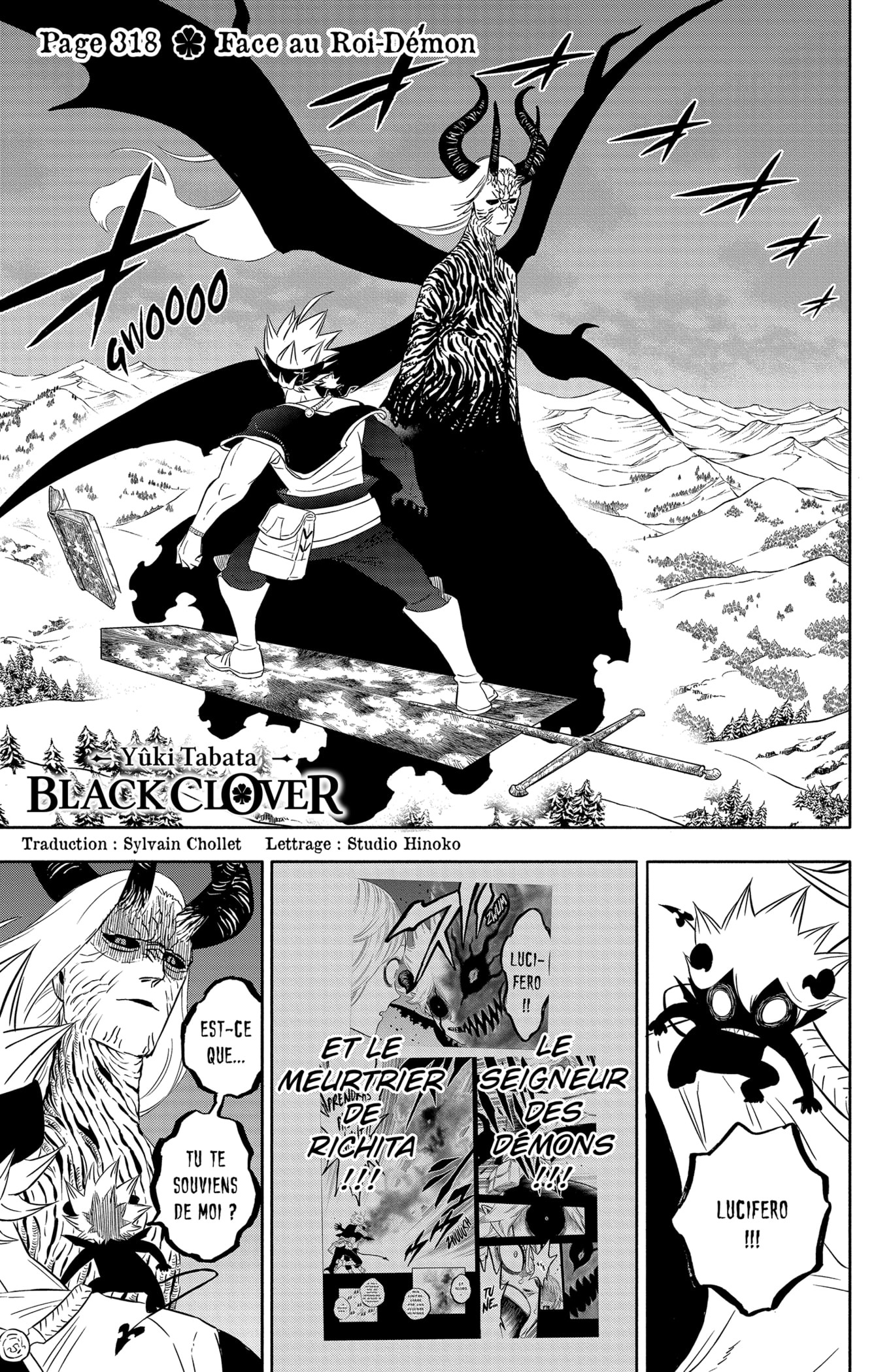 Black Clover Chapitre 318 - Page 1