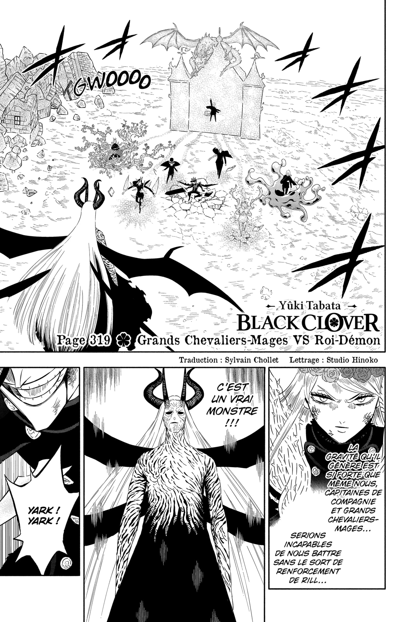 Black Clover Chapitre 319 - Page 1