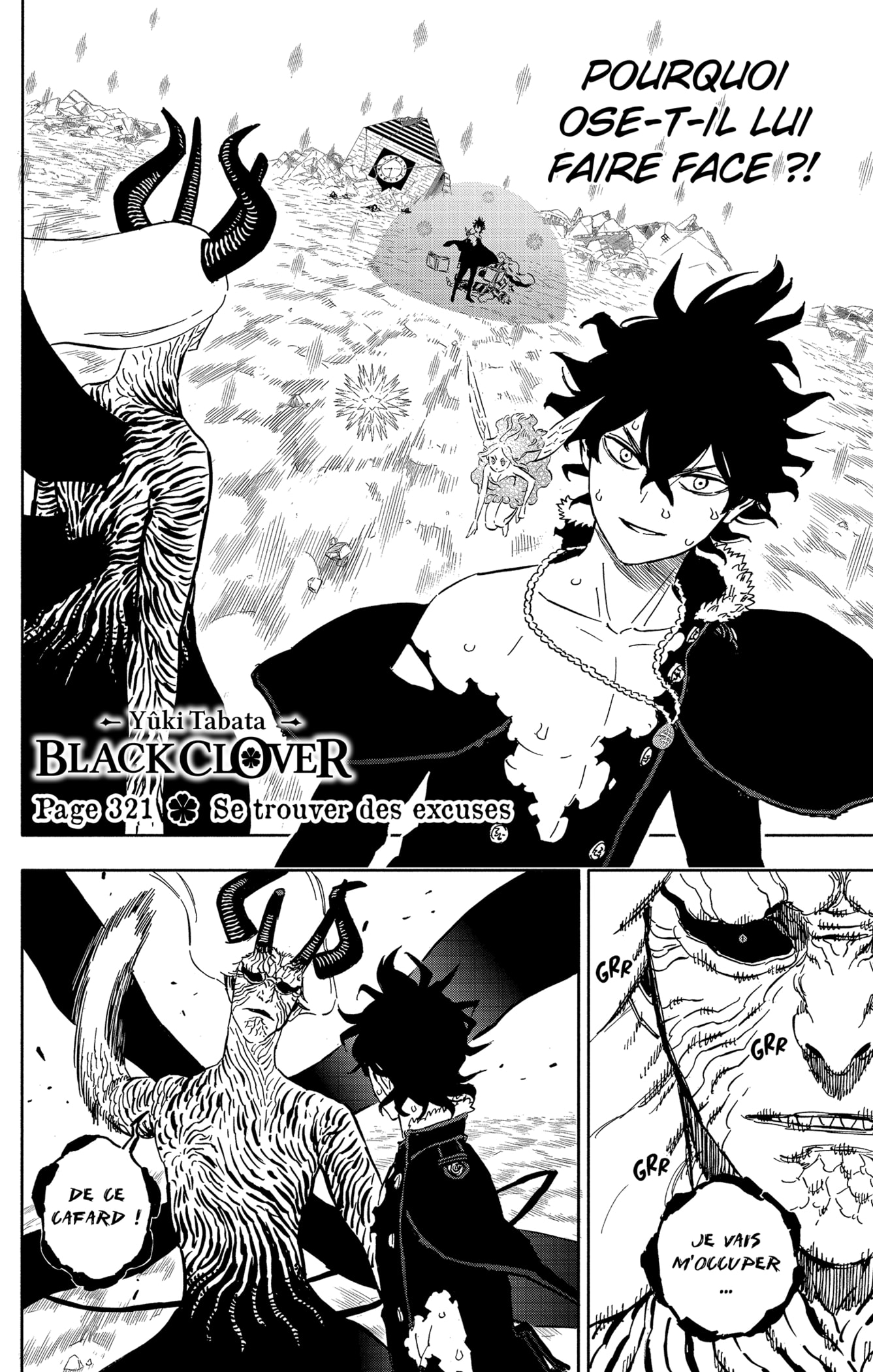 Black Clover Chapitre 321 - Page 2