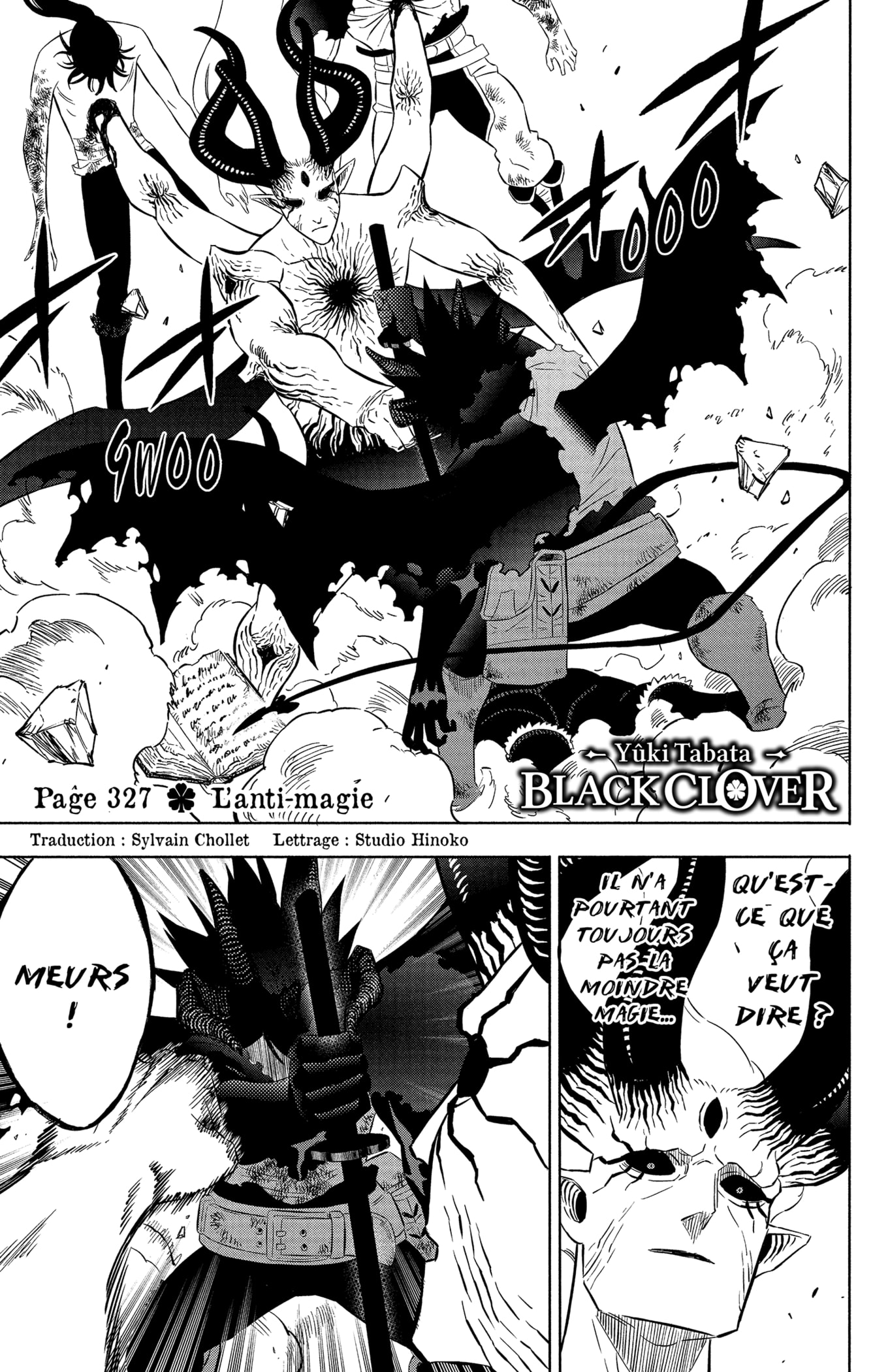Black Clover Chapitre 327 - Page 1