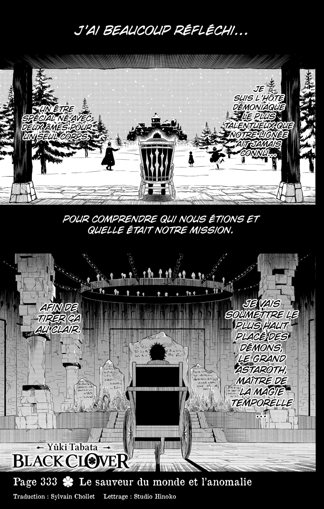 Black Clover Chapitre 333 - Page 1