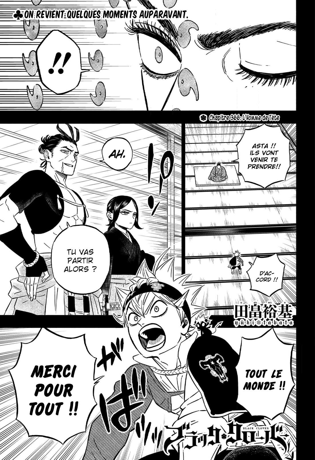 Black Clover Chapitre 366 - Page 1