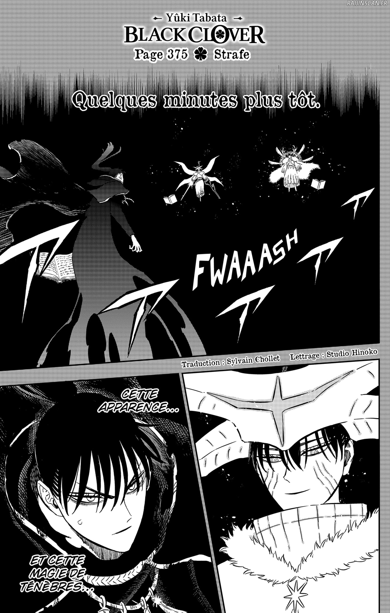 Black Clover Chapitre 375 - Page 1
