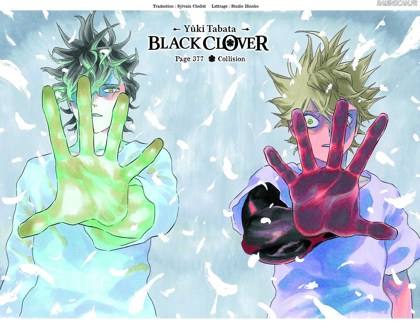 Black Clover Chapitre 377 - Page 1