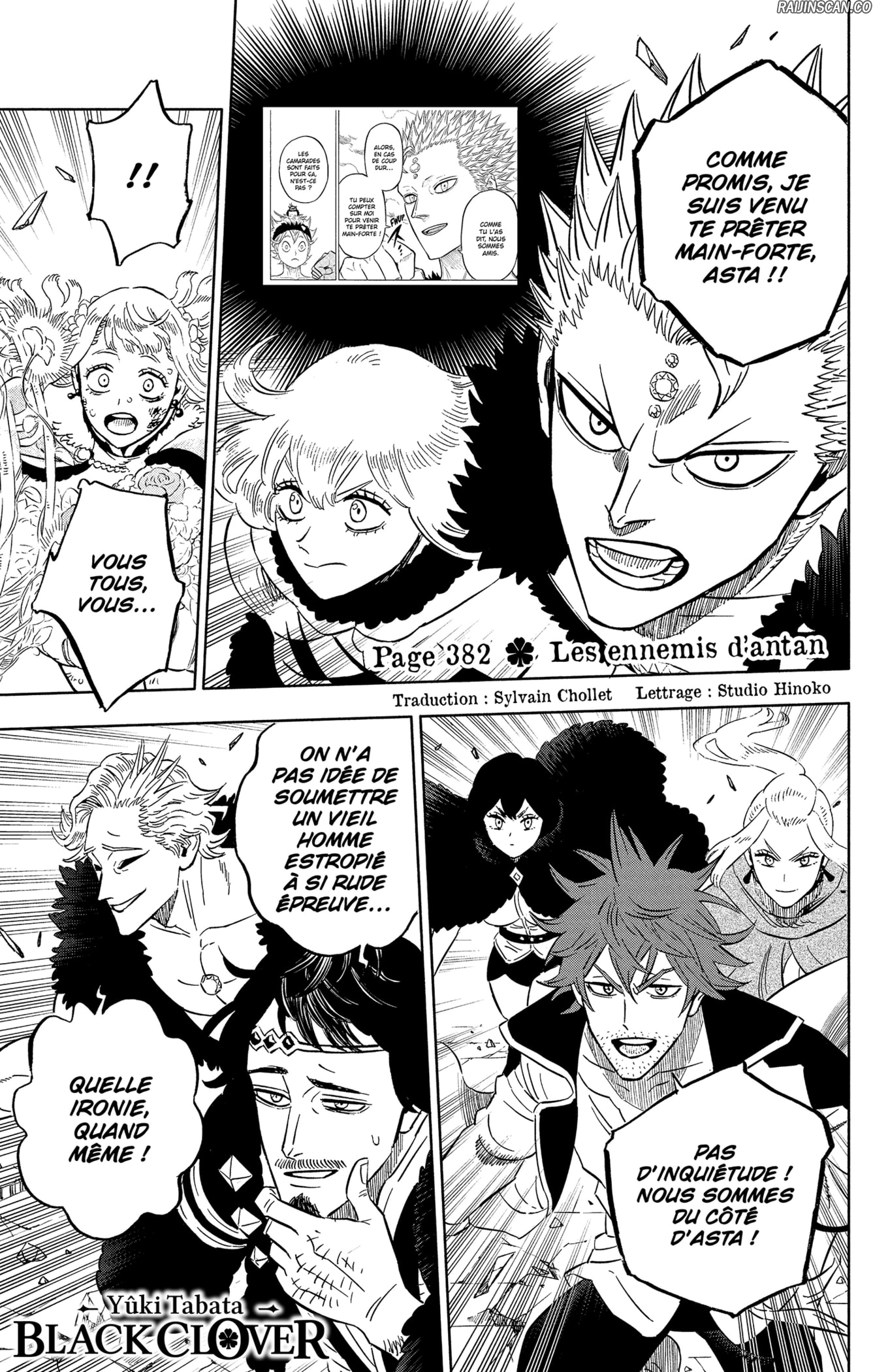 Black Clover Chapitre 382 - Page 1