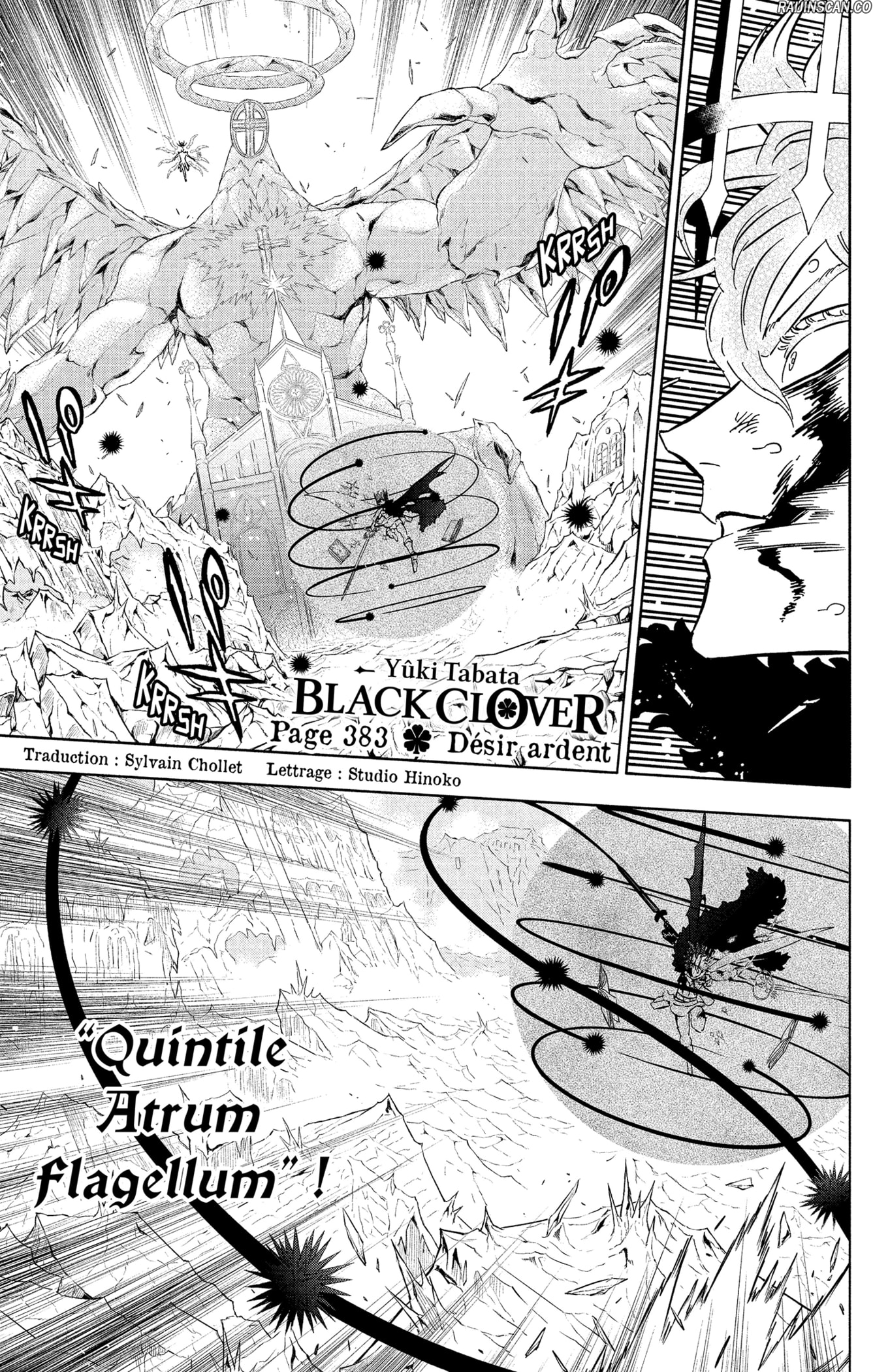 Black Clover Chapitre 383 - Page 1