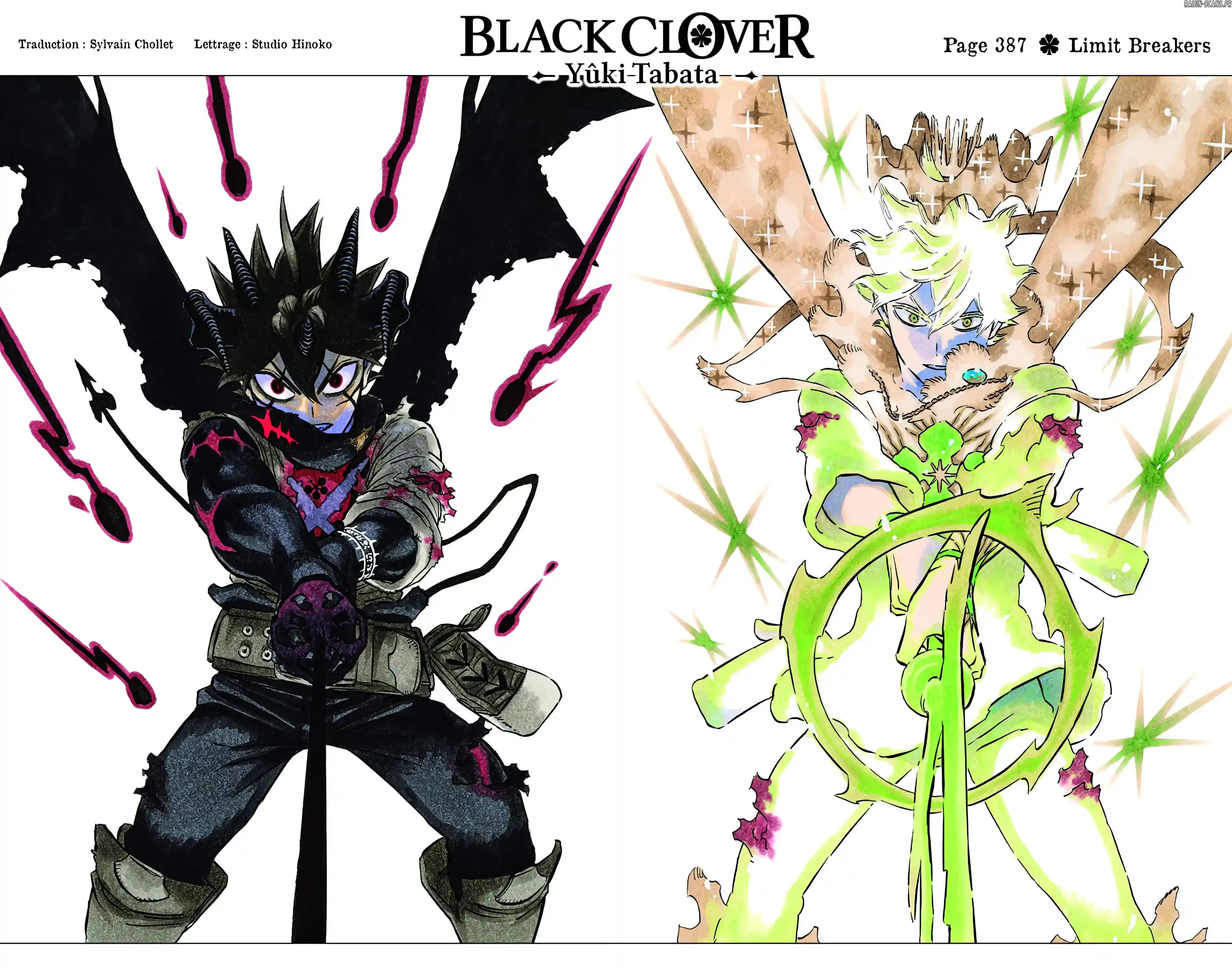 Black Clover Chapitre 387 - Page 1
