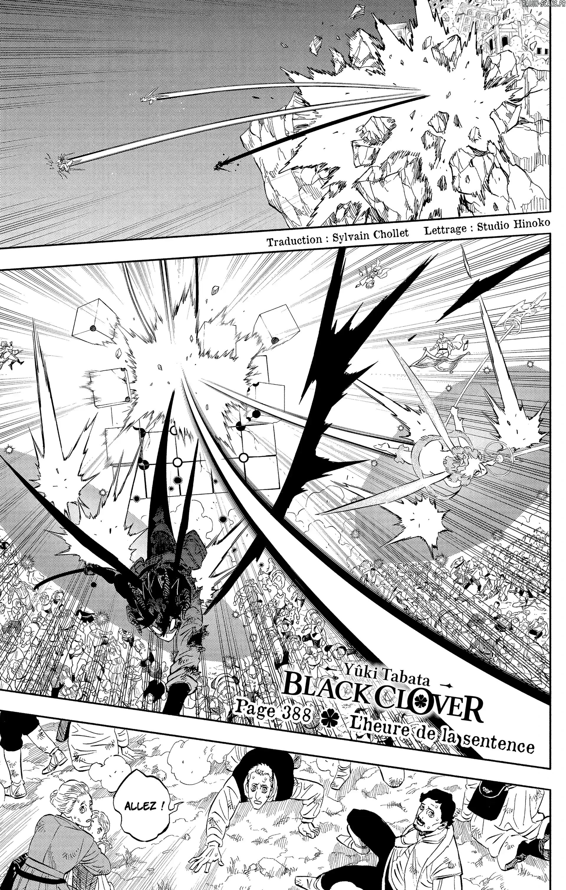 Black Clover Chapitre 388 - Page 1