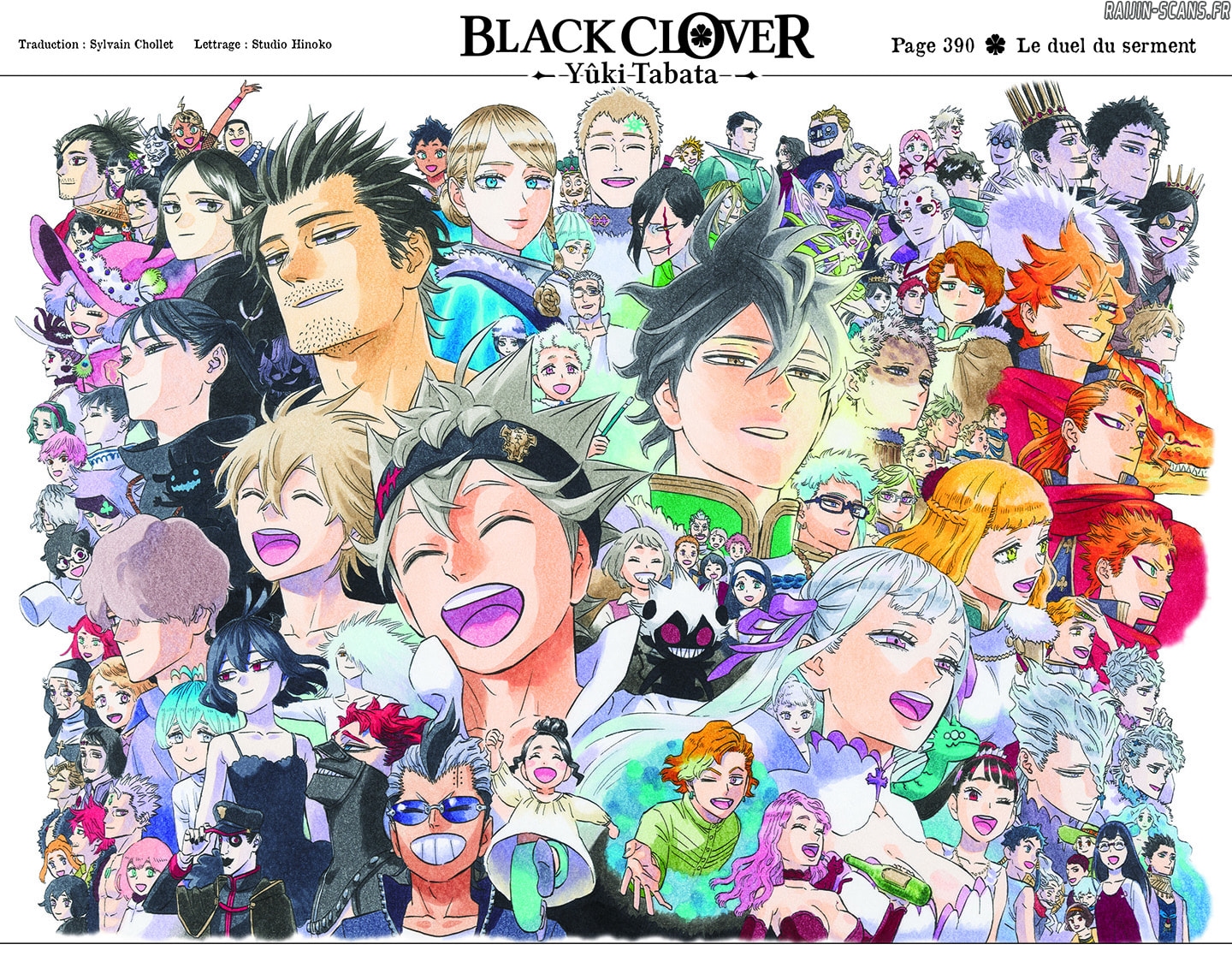 Black Clover Chapitre 390 - Page 1