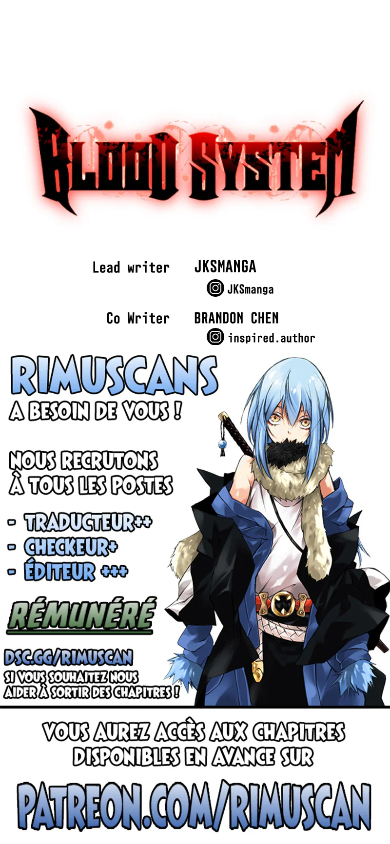 Blood System Chapitre 15 - Page 12
