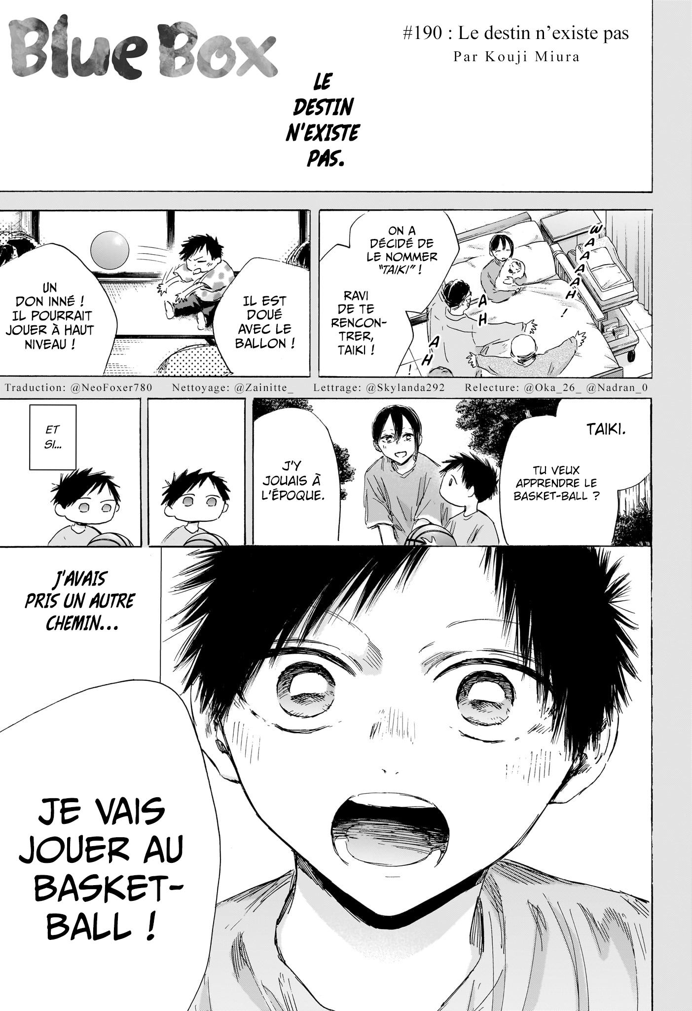 Blue Box Chapitre 190 - Page 2