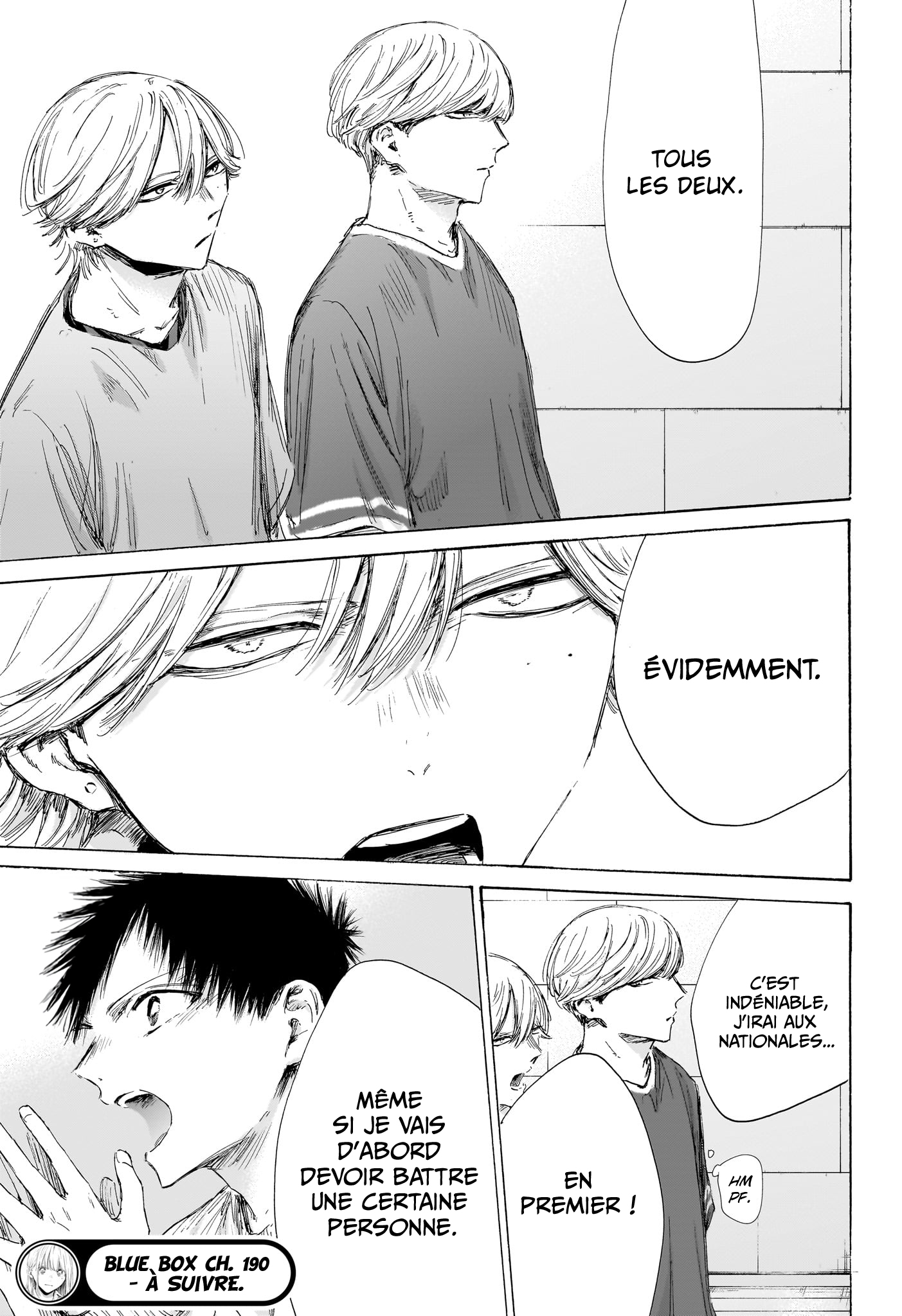 Blue Box Chapitre 190 - Page 21