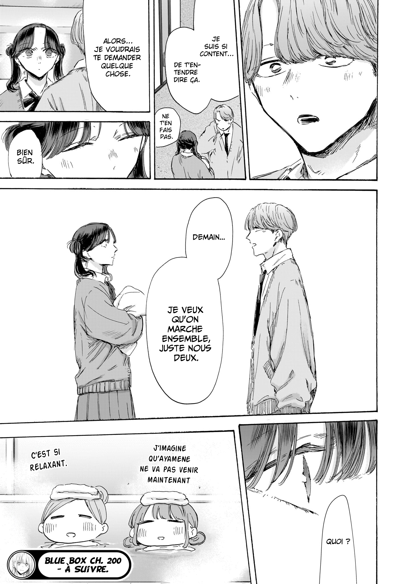 Blue Box Chapitre 200 - Page 22