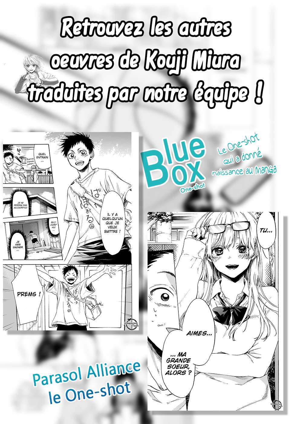 Blue Box Chapitre 1 - Page 3