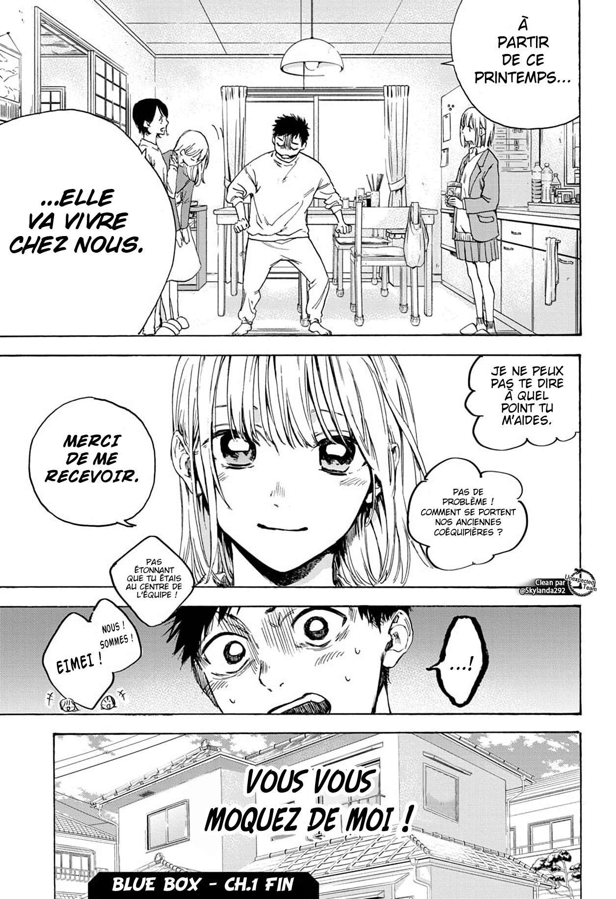 Blue Box Chapitre 1 - Page 56
