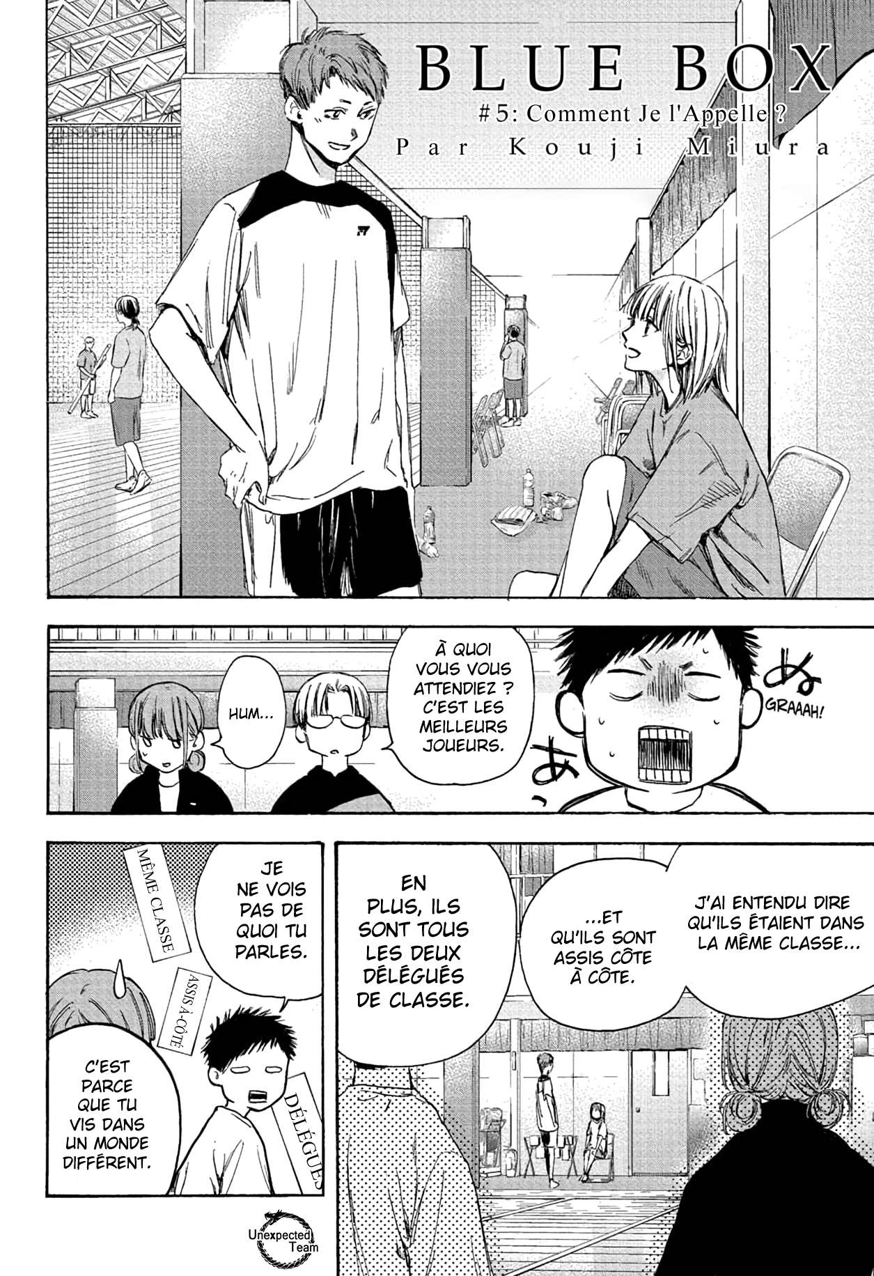 Blue Box Chapitre 5 - Page 3