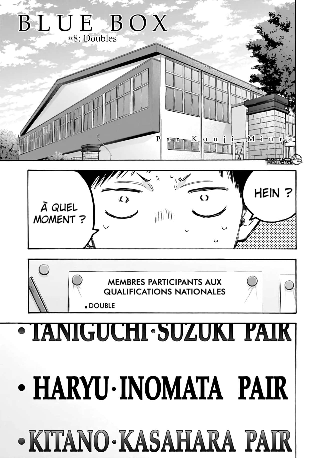 Blue Box Chapitre 8 - Page 2