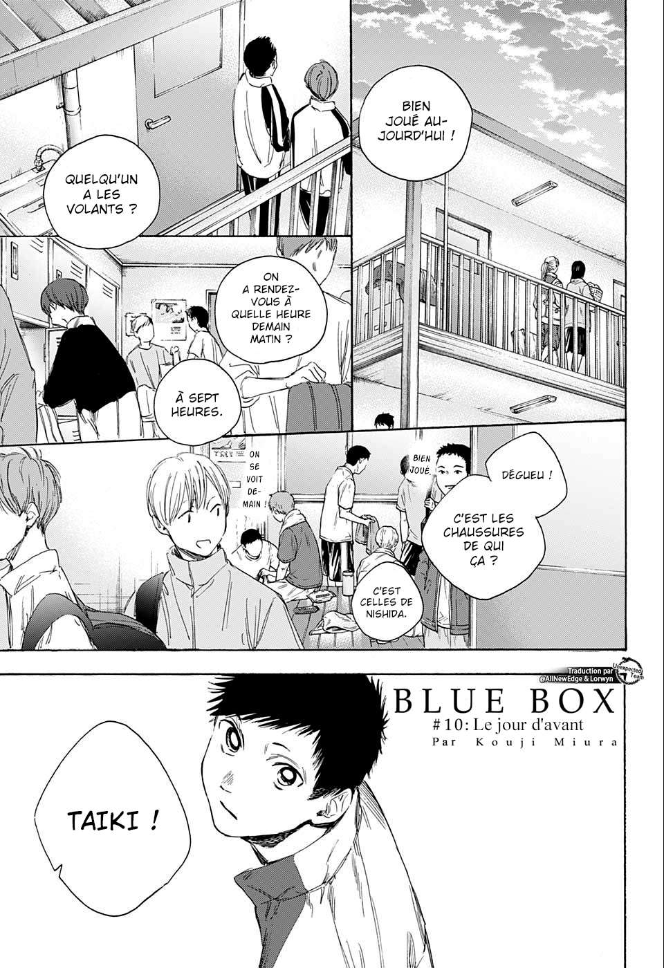 Blue Box Chapitre 10 - Page 2