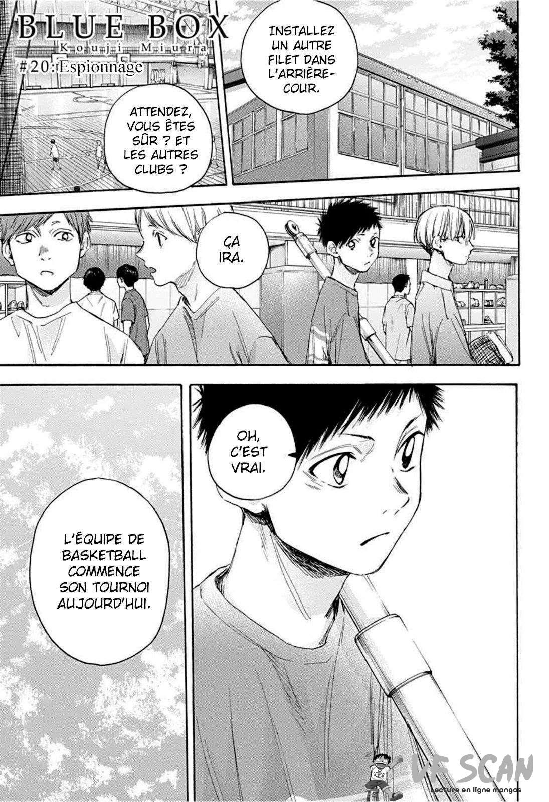 Blue Box Chapitre 20 - Page 1