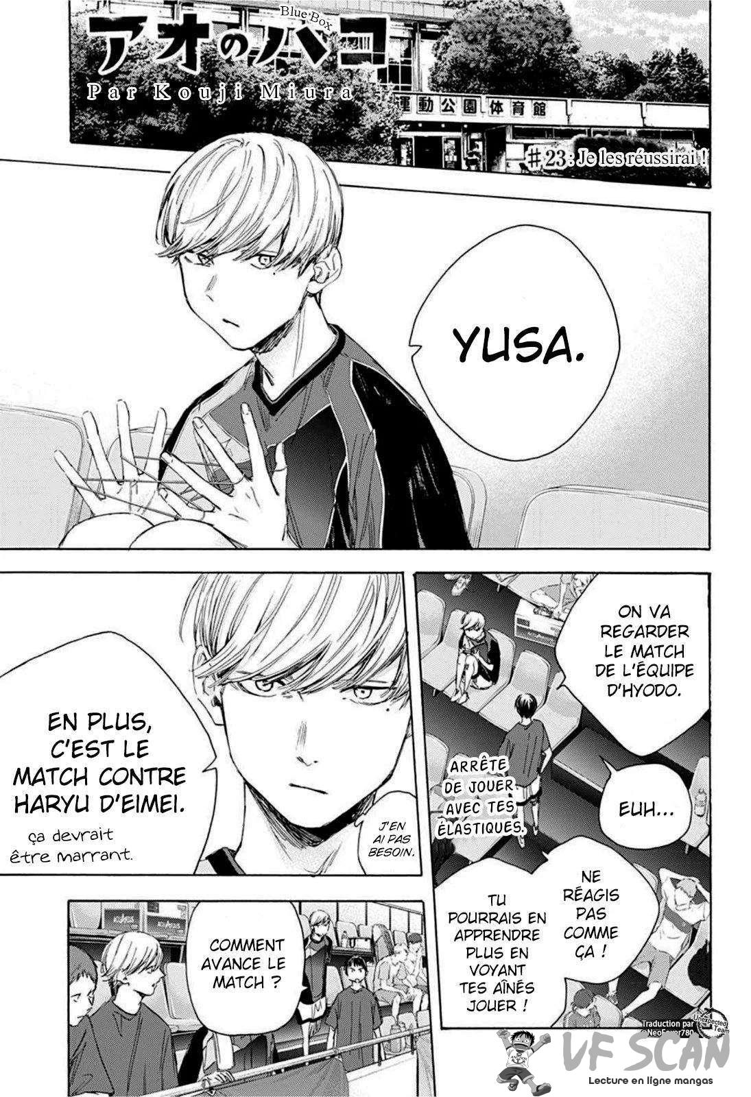 Blue Box Chapitre 23 - Page 1
