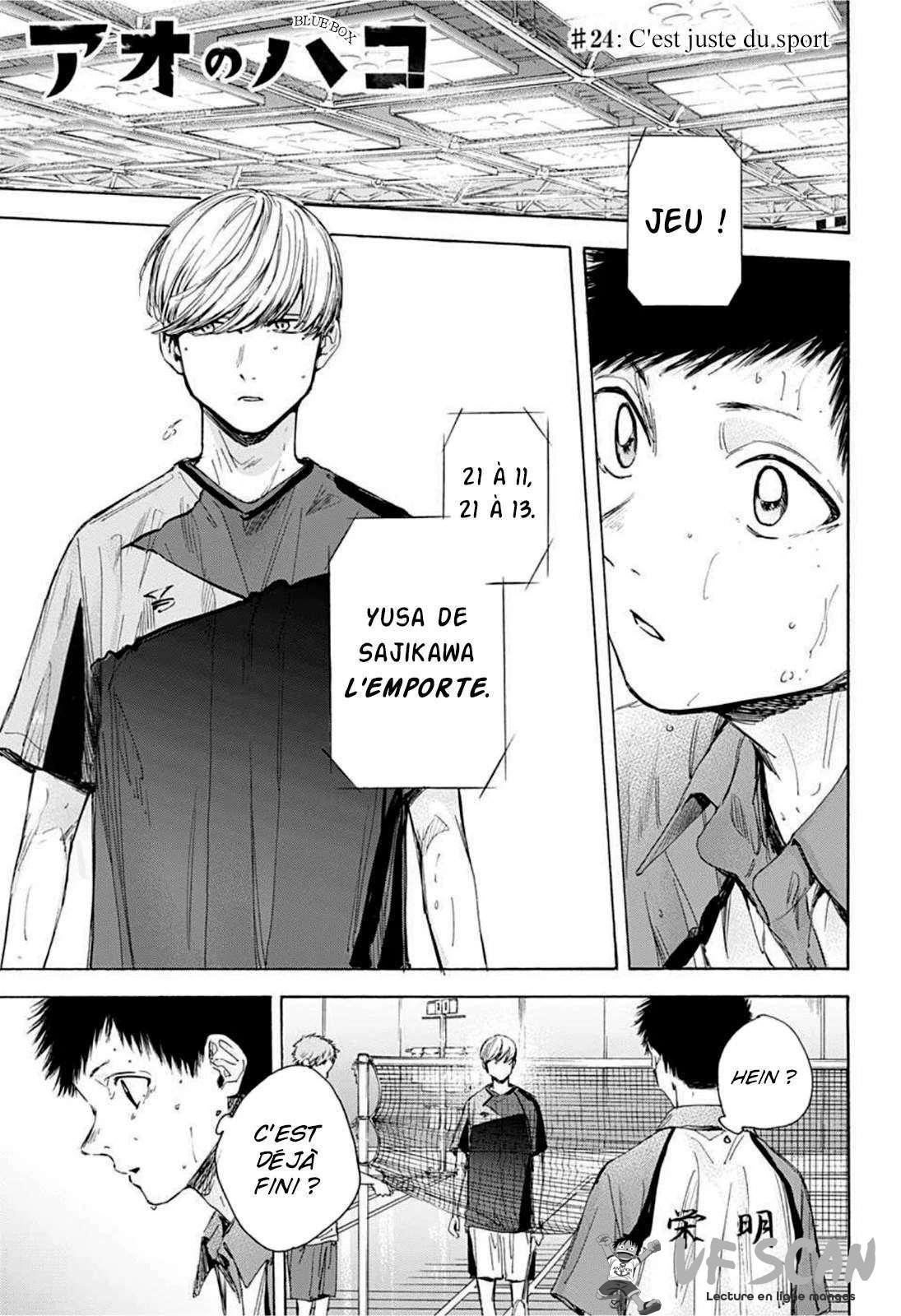 Blue Box Chapitre 24 - Page 1