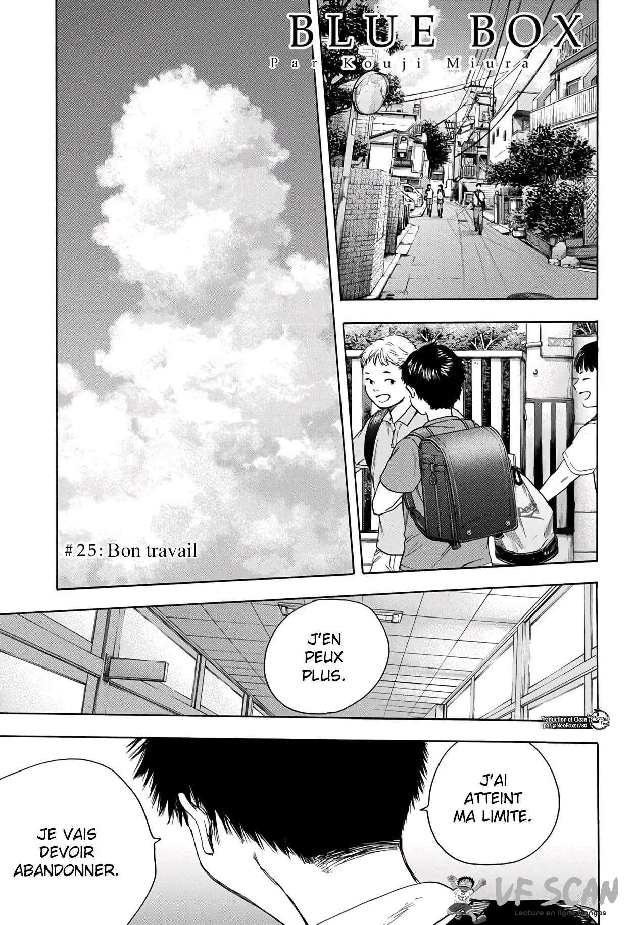 Blue Box Chapitre 25 - Page 1