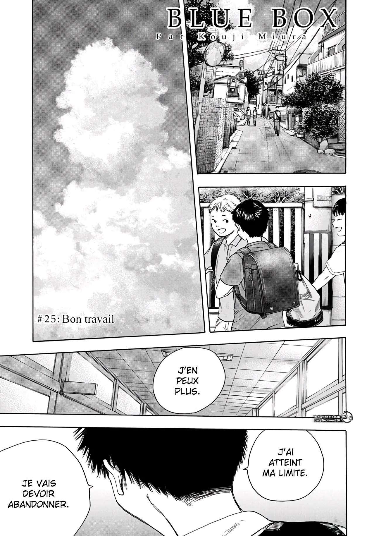 Blue Box Chapitre 25 - Page 20