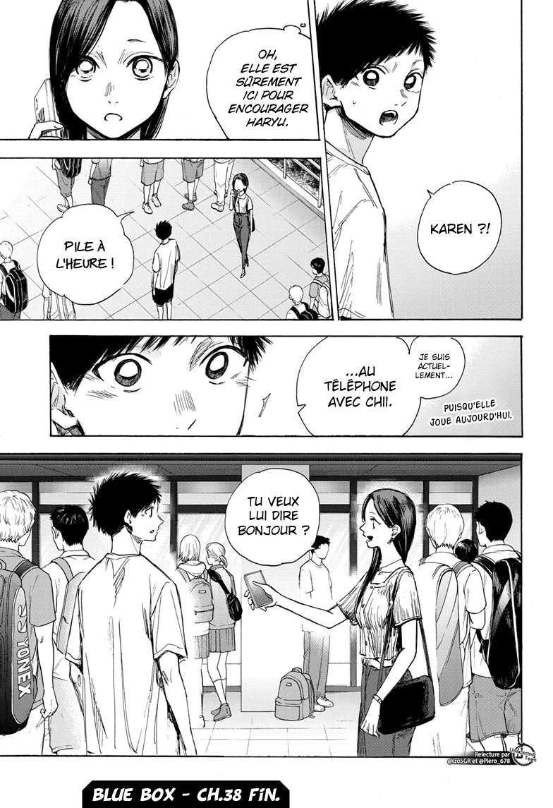 Blue Box Chapitre 38 - Page 20