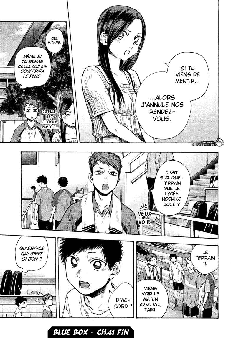 Blue Box Chapitre 41 - Page 20