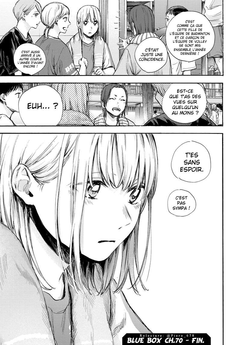 Blue Box Chapitre 70 - Page 20