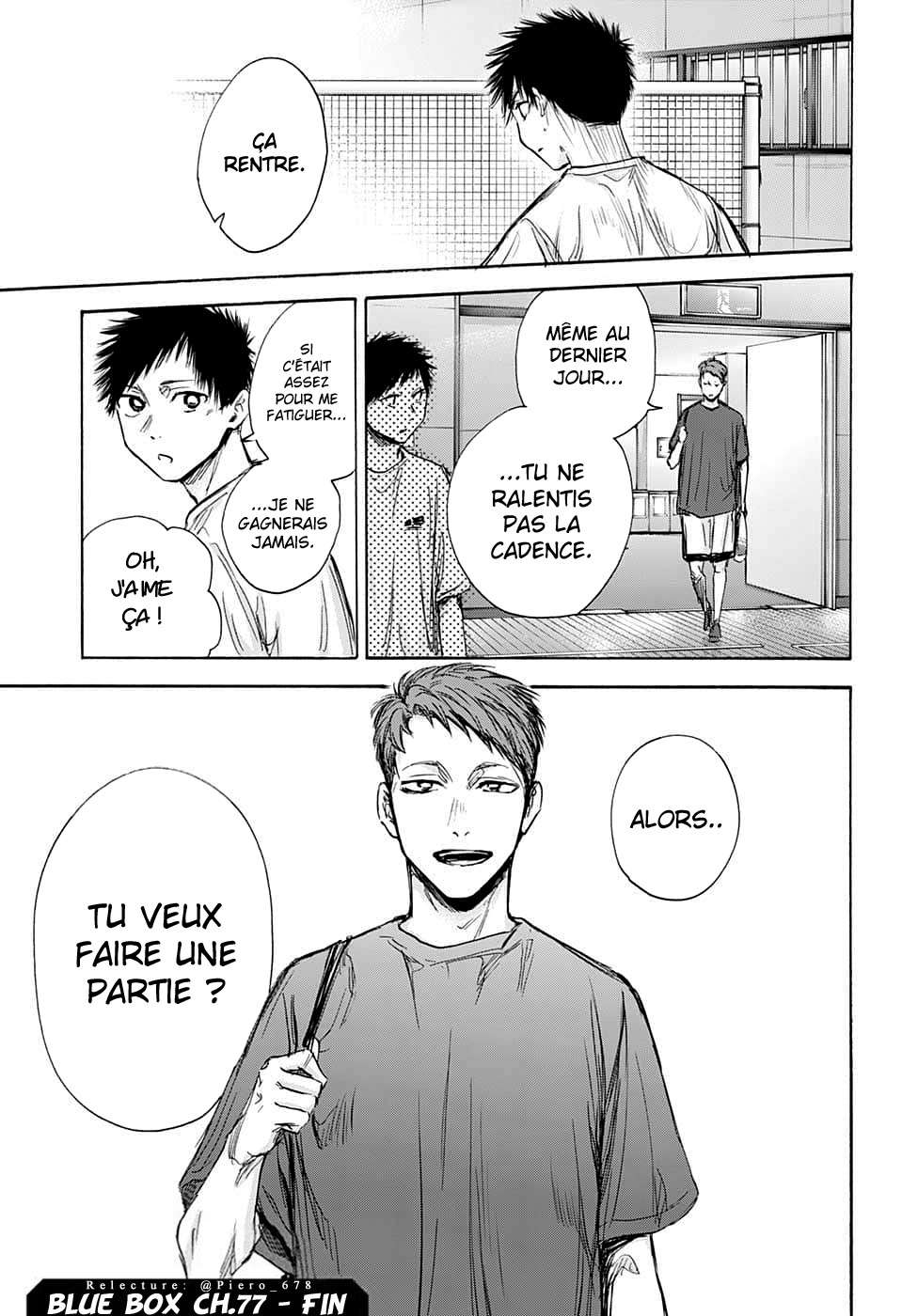 Blue Box Chapitre 77 - Page 5