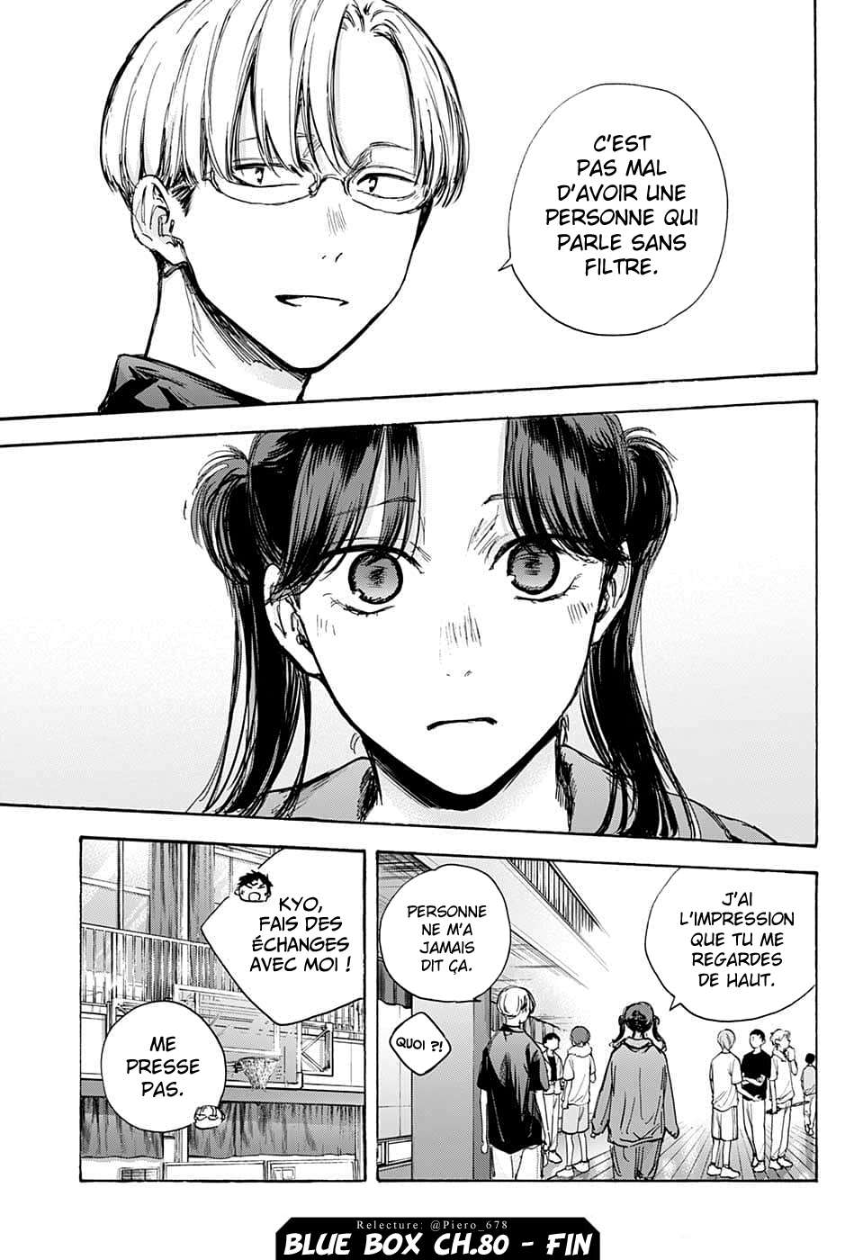 Blue Box Chapitre 80 - Page 20
