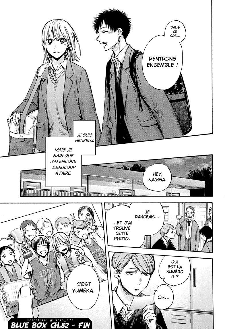 Blue Box Chapitre 82 - Page 20