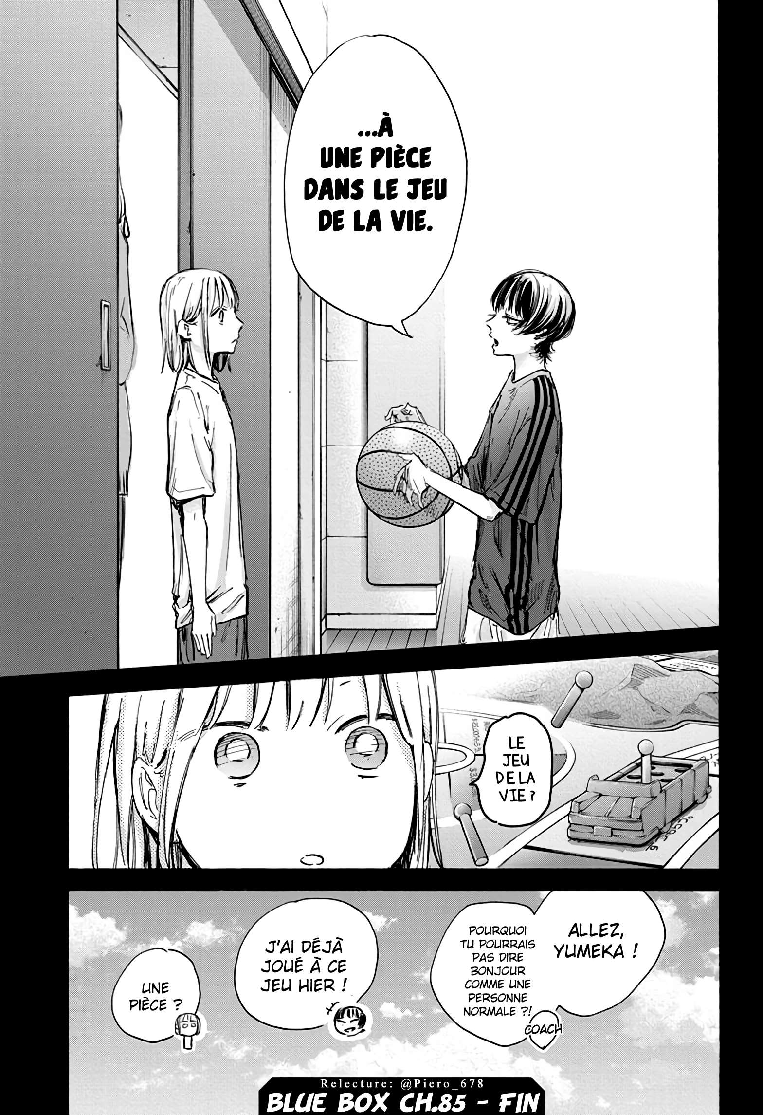 Blue Box Chapitre 85 - Page 22
