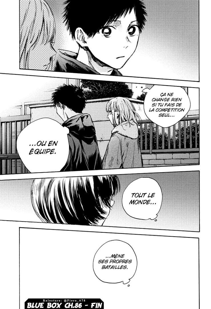 Blue Box Chapitre 86 - Page 20