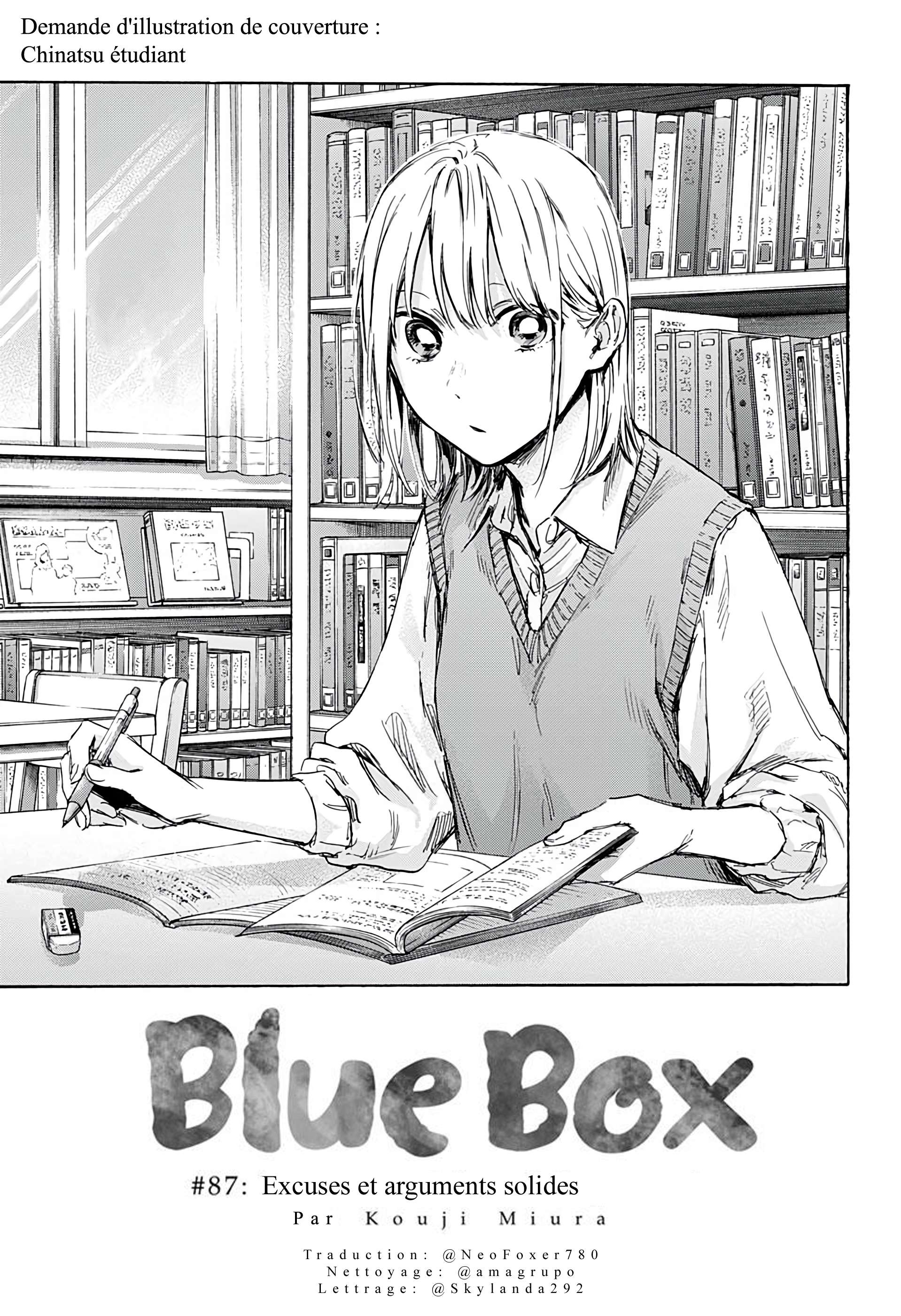 Blue Box Chapitre 87 - Page 2