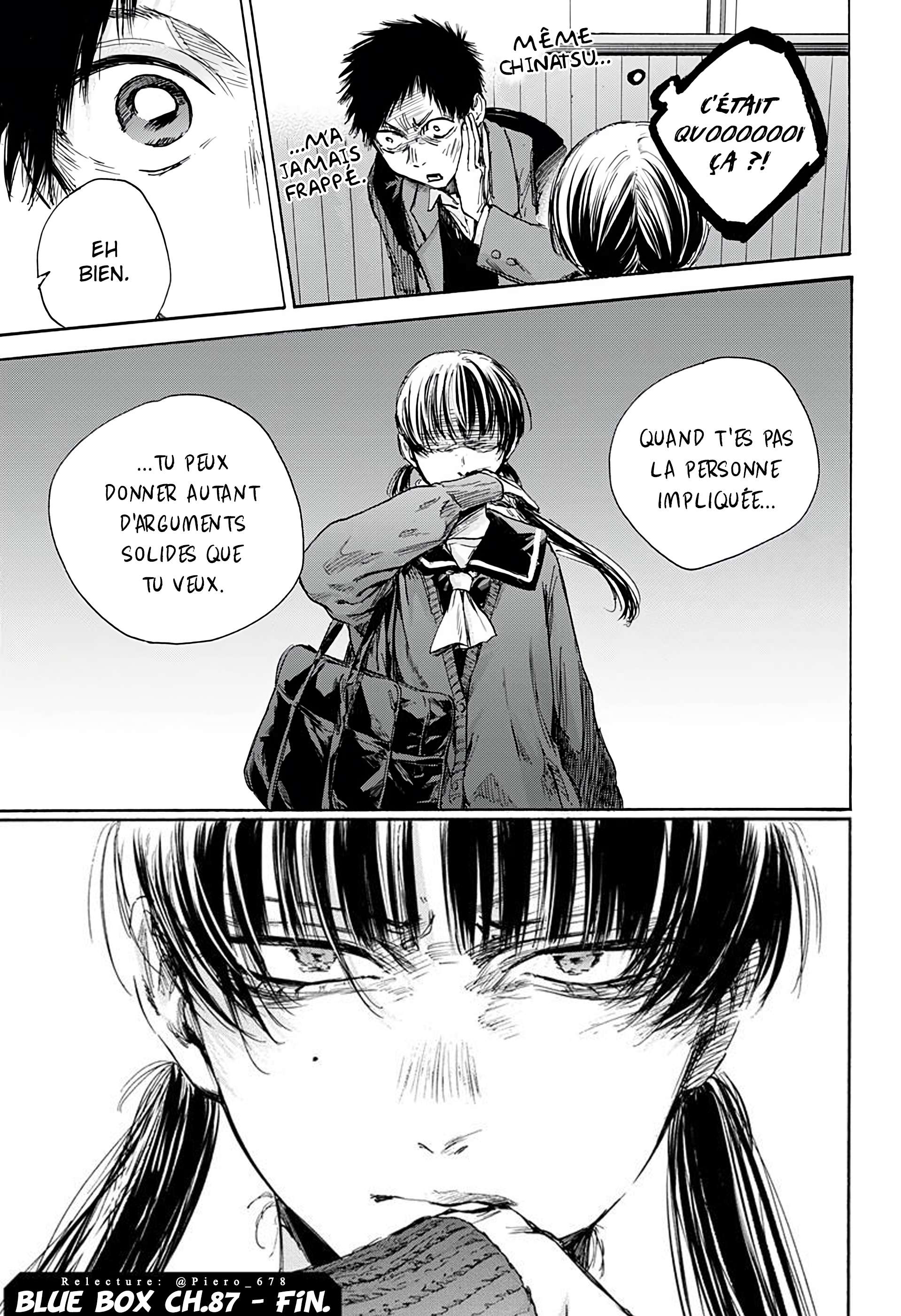 Blue Box Chapitre 87 - Page 20
